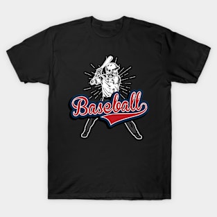 Baseball Player Logo T-Shirt